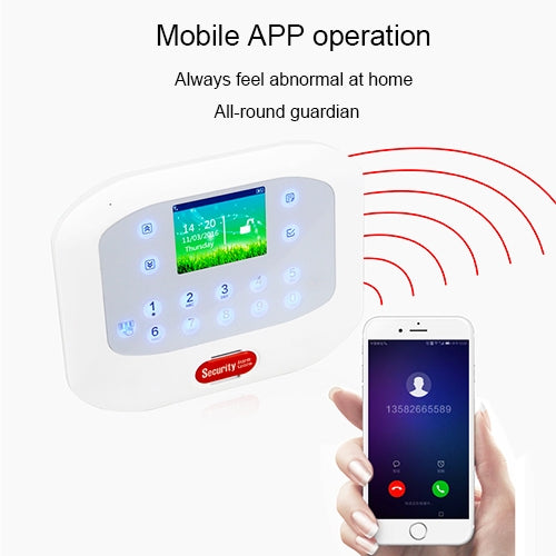DY-GSM50A 8 in 1 Kit 315MHz / 433MHz Wireless GSM/PSTN Intelligent Anti-Burglar Alarm System, Touch Panel LCD Screen, DY-GSM50A DY-GSM50A 8 in 1 Kit 315MHz / 433MHz Wireless GSM/PSTN Intelligent Anti-Burglar Alarm System, Touch Panel LCD Screen, DY-GSM50A